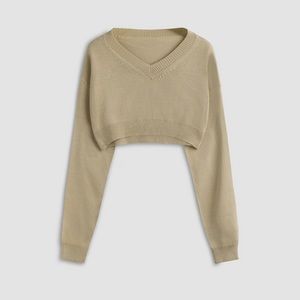 cropped sweater